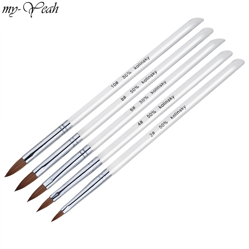 Nail Art Kolinsky Brush Powder Carving Painting Acrylic Brush Extension Builder Transparent Manicure Carving Tool
Nail Art Kolinsky Brush Powder Carving Painting Acrylic Brush Extension Builder Transparent Manicure Carving Tool