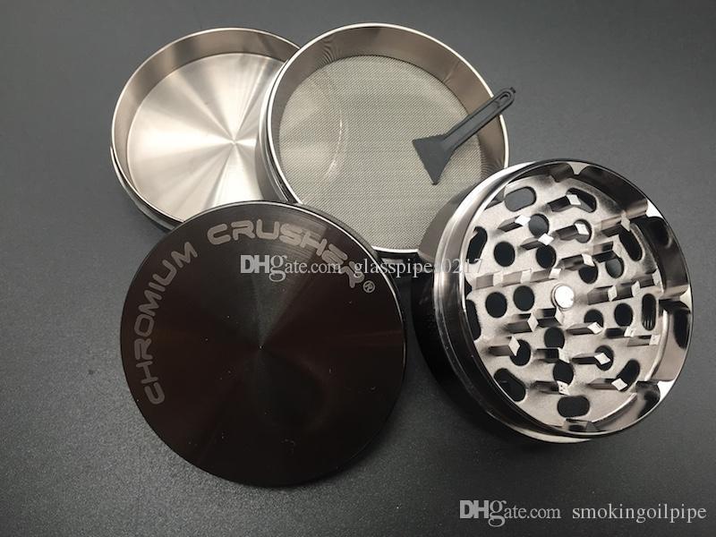 4 Layers Grinders Colored Herb Grinder Zinc Alloy 63mm Diameter CHROMIUM CRUSHER Sharpstone Grinders Dab Smoking Tool
4 Layers Grinders Colored Herb Grinder Zinc Alloy 63mm Diameter CHROMIUM CRUSHER Sharpstone Grinders Dab Smoking Tool