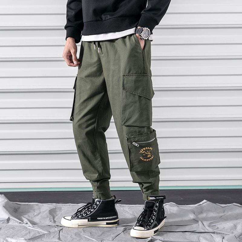 2019 Spring New Sweatpants Joggers Men Multi-pockets Cotton Mens Harem Pants Casual Solid Jogger Pants Men, Orange
2019 Spring New Sweatpants Joggers Men Multi-pockets Cotton Mens Harem Pants Casual Solid Jogger Pants Men, Orange