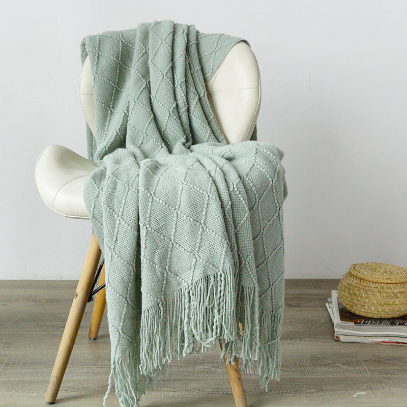Nordic Super Soft Bedding Knitted Travel Throw Blanket Sofa Tassel Nap Bedroom Cover Blanket Bedspread Home Bed Sheet Blankets
Nordic Super Soft Bedding Knitted Travel Throw Blanket Sofa Tassel Nap Bedroom Cover Blanket Bedspread Home Bed Sheet Blankets
