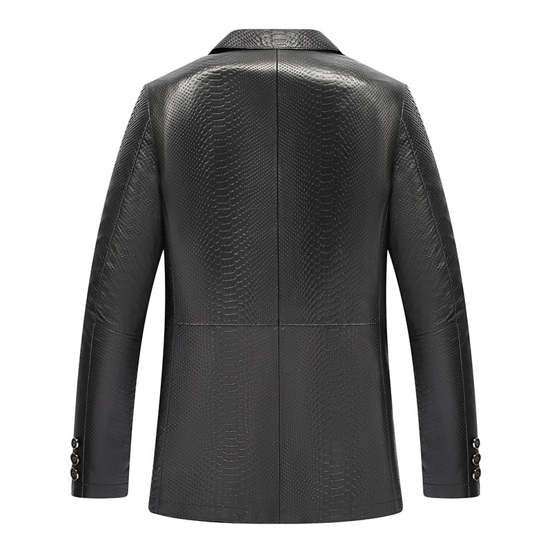 Sheepskin 2020 New Men's Coat Blazer Genuine Jacket Men Slim Fit Korean Spring Autumn Leather Jackets 04-2806 KJ2295, Black
Sheepskin 2020 New Men's Coat Blazer Genuine Jacket Men Slim Fit Korean Spring Autumn Leather Jackets 04-2806 KJ2295, Black