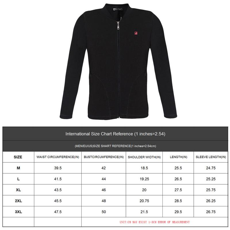 Men's Jacket Heating Clothes Thermal Underwear Carbon Fiber Electric Heating USB Smart Electric Clothes