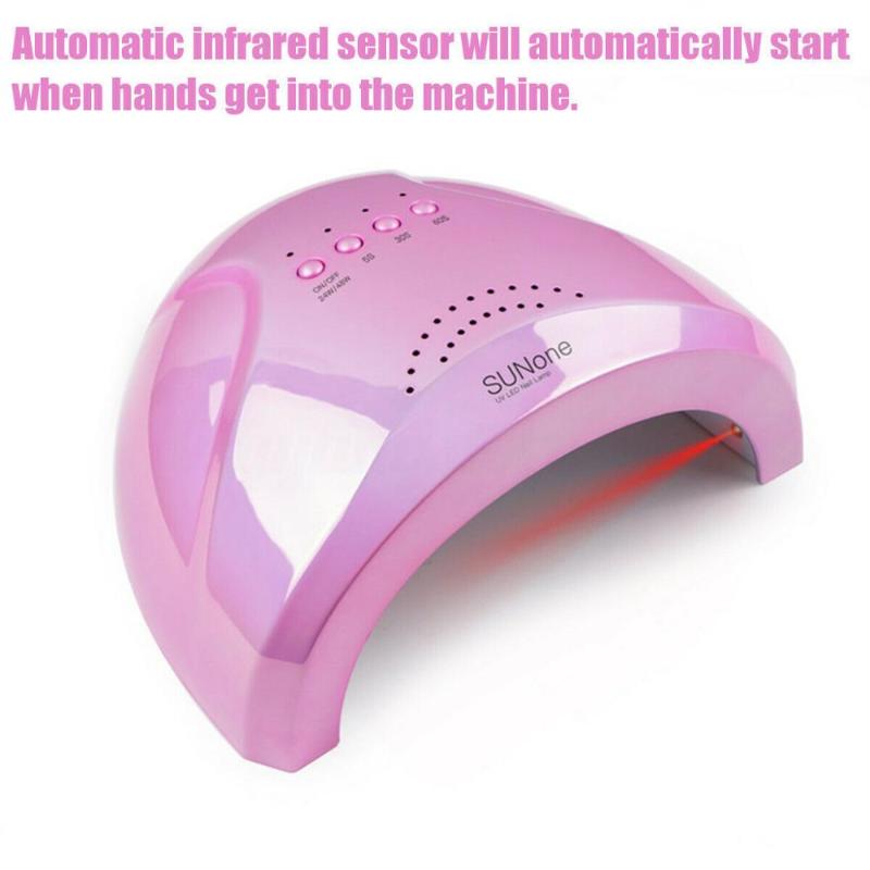 New Sunone 48W UV Lamp Nail Polish Dryer 30 LEDs Light Drying Professional Toe Gel Curing Nail Art Dryer Manicure UV Lamp, Blue
New Sunone 48W UV Lamp Nail Polish Dryer 30 LEDs Light Drying Professional Toe Gel Curing Nail Art Dryer Manicure UV Lamp, Blue