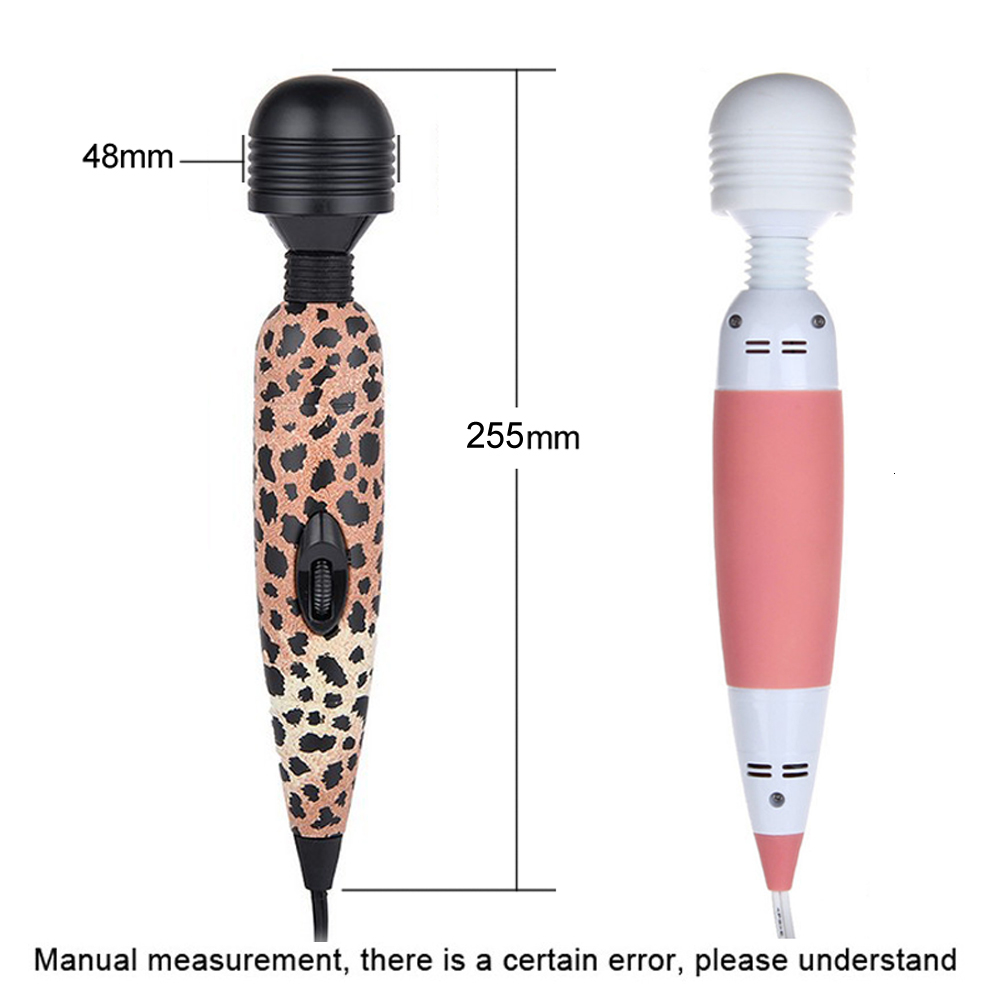 Multi Speed Magic Wand Massager Body Massager Clitoral Vibrator AV Dildo Vibrators Erotic Sex Toys for Woman EU,US,AU Plug Y191017