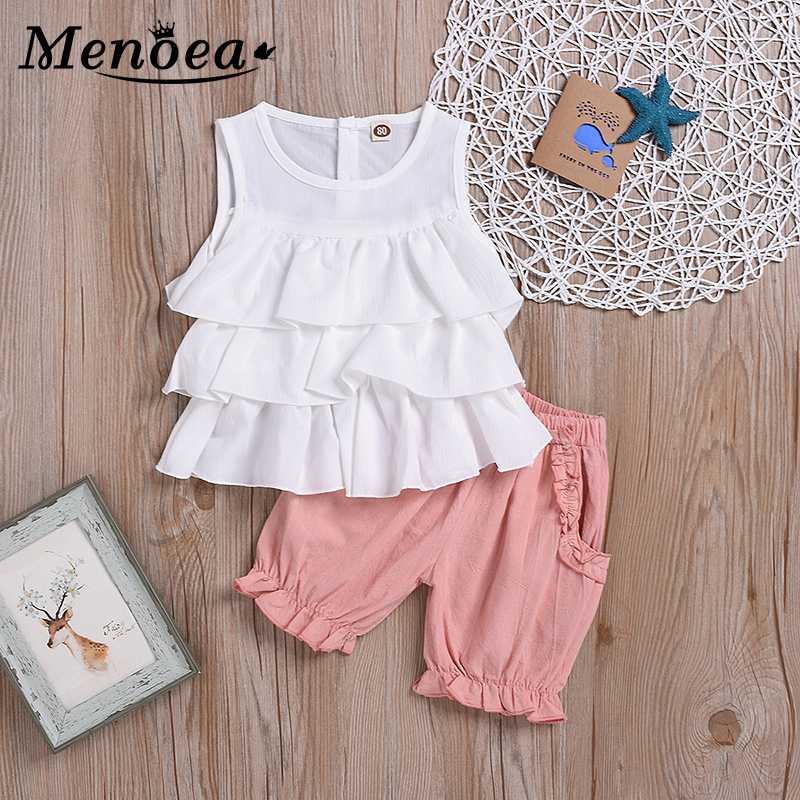 Menoea 0-2Y Toddler Baby Clothing Sets 2020 Summer Girls Sweet Outfits Kids T-shirt and Pants Clothes Set Baby Cute Suits, Ah403 white
Menoea 0-2Y Toddler Baby Clothing Sets 2020 Summer Girls Sweet Outfits Kids T-shirt and Pants Clothes Set Baby Cute Suits, Ah403 white