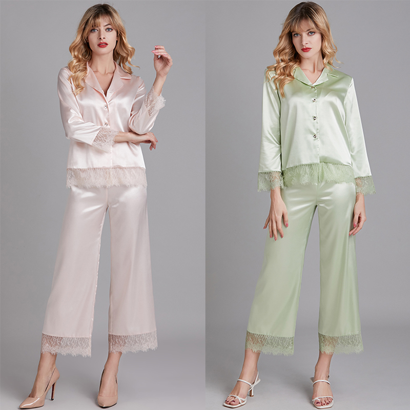 long pyjamas for women Satin Silk soft sleepwear Ladies Lace Tassels High Quality Various colors pijama mujer vestidos, Orange
long pyjamas for women Satin Silk soft sleepwear Ladies Lace Tassels High Quality Various colors pijama mujer vestidos, Orange