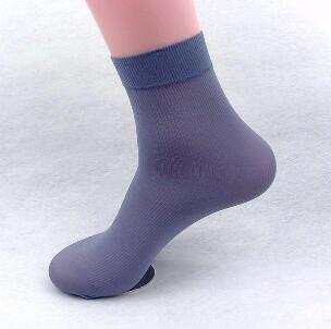 Wholeslae-Men's Super Extreme Thin Bamboo Fiber and Polyester Summer Breathable Venting Socks Ultra-thin Invisible Deodorant and Durable