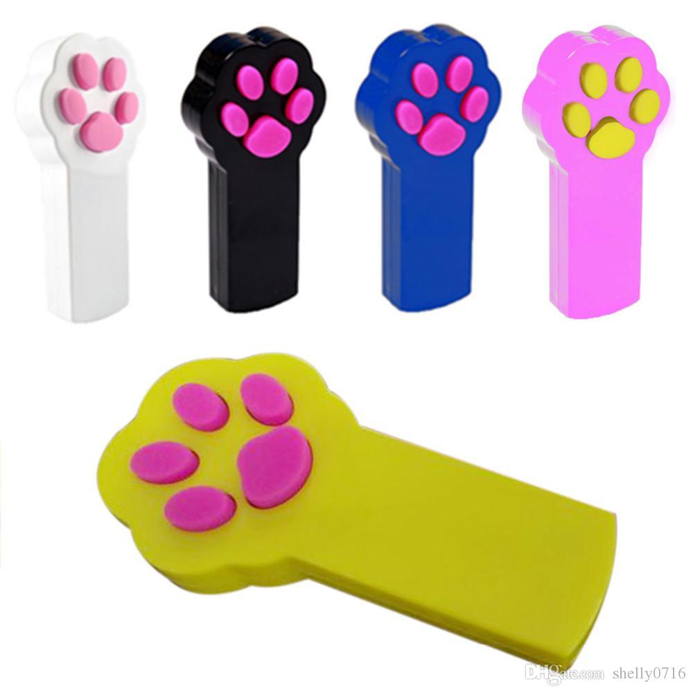 

Funny Cat Paw Beam Laser Toy Interactive Automatic Red Laser Pointer Exercise Toy Pet Supplies Make Cats Happy
