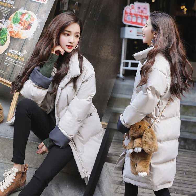 2019 Winter Fashion Women Jacket Cotton Padded Warm Thicken Ladies Slim Coat Loose Long Coats Parka Womens Jackets, Beige
2019 Winter Fashion Women Jacket Cotton Padded Warm Thicken Ladies Slim Coat Loose Long Coats Parka Womens Jackets, Beige