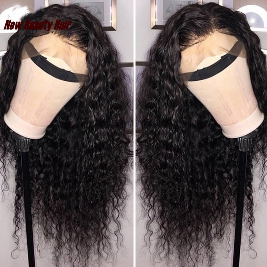 Hotselling deep Curly simulation human hair wig Pre Plucked With Baby Hair kinky curly Full Lace Front Wigs synthetic For Black women