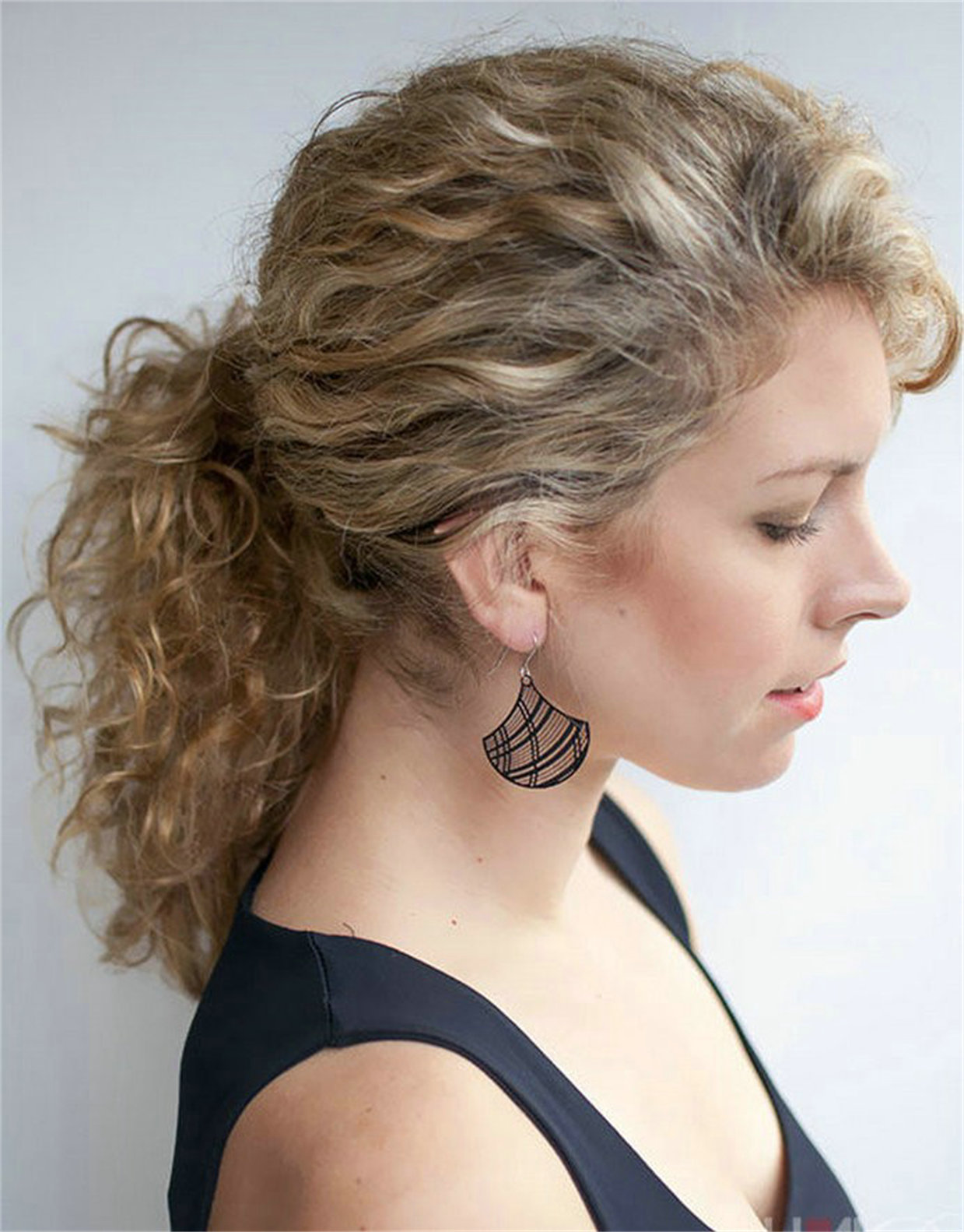 raw virgin blonde ponytail 613 ,deep curly clip in drawstring human hair ponytail hairpiece cuticle aligned white blonde