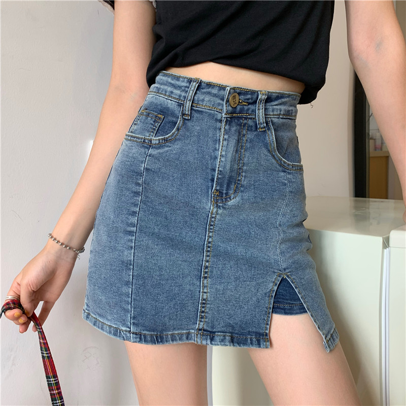 Safe Skirts Short Women Vintage High Waist Sexy Micro Mini Skirts Jeans Plus Size Summer Fashion Straight Slim Skirt Denim Femme, As pic
Safe Skirts Short Women Vintage High Waist Sexy Micro Mini Skirts Jeans Plus Size Summer Fashion Straight Slim Skirt Denim Femme, As pic
