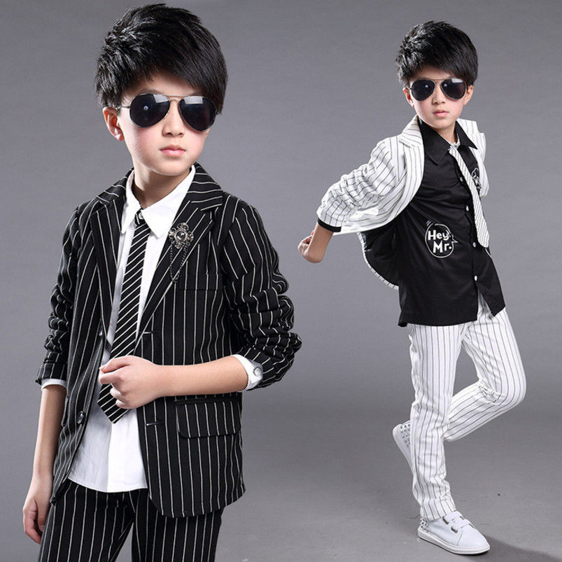 Jacket+Pants 2 Piece 2020 Spring Autumn kids clothes boys formal suits boys clothes for weddings formal clothing 4 6 8 10 Years, White
Jacket+Pants 2 Piece 2020 Spring Autumn kids clothes boys formal suits boys clothes for weddings formal clothing 4 6 8 10 Years, White