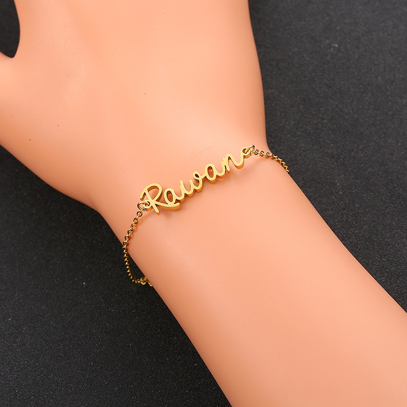 Charm Bracelets Hanruo Adjustable Name Bracelet Letters Custom Date Bangle For Men Women Gold Personalized Jewelry Birthday Gift
Charm Bracelets Hanruo Adjustable Name Bracelet Letters Custom Date Bangle For Men Women Gold Personalized Jewelry Birthday Gift