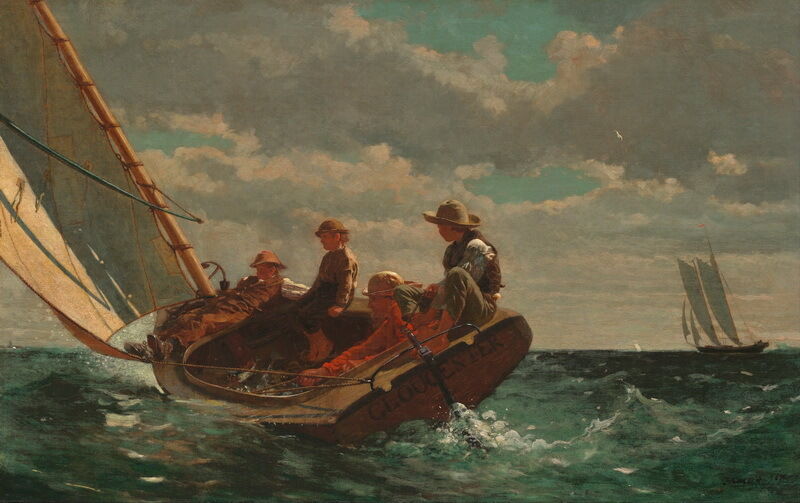 Winslow Homer Breezing Up Home Decor Handpainted &HD Print Oil Painting On Canvas Wall Art Canvas Pictures 191112
Winslow Homer Breezing Up Home Decor Handpainted &HD Print Oil Painting On Canvas Wall Art Canvas Pictures 191112