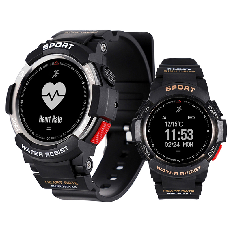 F6 Smart Watch IP68 Waterproof Bluetooth Smart Bracelet Dynamic Heart Rate Monitor Sports Smart Wristwatch For Android IOS iPhone Watch
F6 Smart Watch IP68 Waterproof Bluetooth Smart Bracelet Dynamic Heart Rate Monitor Sports Smart Wristwatch For Android IOS iPhone Watch