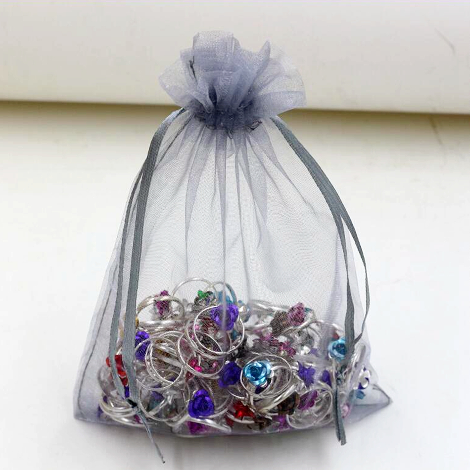 100Pcs Silver Gray With Drawstring Organza Gift Bags 7x9cm 9x11cm 13x18cm Wedding Party Christmas Favor Gift Bags 
100Pcs Silver Gray With Drawstring Organza Gift Bags 7x9cm 9x11cm 13x18cm Wedding Party Christmas Favor Gift Bags