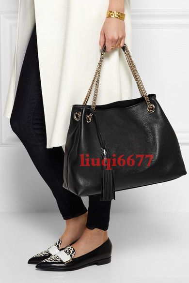 High Quality Fashion Designer Women Black Pu Leather Gold chain Messenger bag Cross body Pure Color Female Handbag Shoulder Bag Purse
High Quality Fashion Designer Women Black Pu Leather Gold chain Messenger bag Cross body Pure Color Female Handbag Shoulder Bag Purse