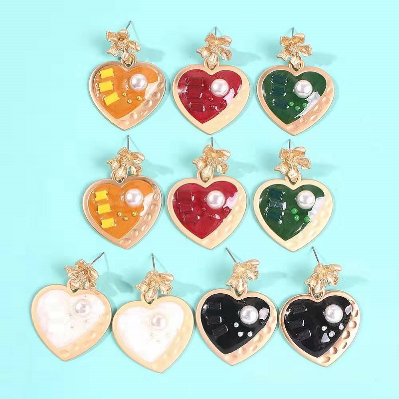 Wholesale-arrings for women luxury pearl flower dangling earring vintage bohemian style charm jewelry red white yellow green black gift
Wholesale-arrings for women luxury pearl flower dangling earring vintage bohemian style charm jewelry red white yellow green black gift