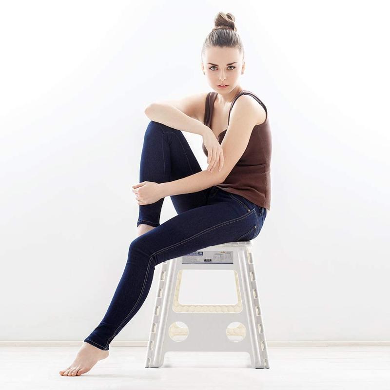 16In Super Strong Folding Step Stool for Adults and Kids White Kitchen Stepping Stools Garden Step Stool
16In Super Strong Folding Step Stool for Adults and Kids White Kitchen Stepping Stools Garden Step Stool