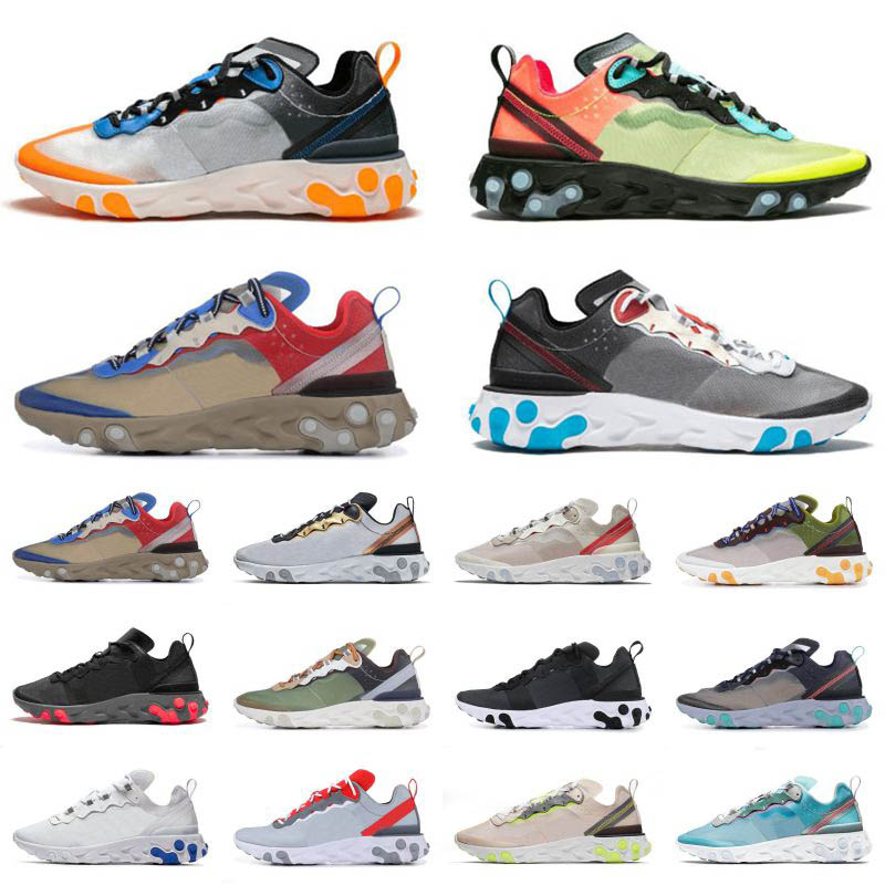 2020 Best Seller React Element 87 55 Undercover Hyper Fusion Total Orange Mens Running Shoes Light Bone Moss Womens stylist Sneakers, #8- grey royal red 40-45
2020 Best Seller React Element 87 55 Undercover Hyper Fusion Total Orange Mens Running Shoes Light Bone Moss Womens stylist Sneakers, #8- grey royal red 40-45