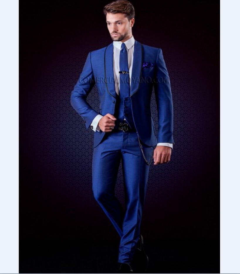 Popular One Button Groomsmen Shawl Lapel Groom Tuxedos Men Suits Wedding/Prom Best Man Blazer ( Jacket+Pants+Vest+Tie) 526, Same as image
Popular One Button Groomsmen Shawl Lapel Groom Tuxedos Men Suits Wedding/Prom Best Man Blazer ( Jacket+Pants+Vest+Tie) 526, Same as image