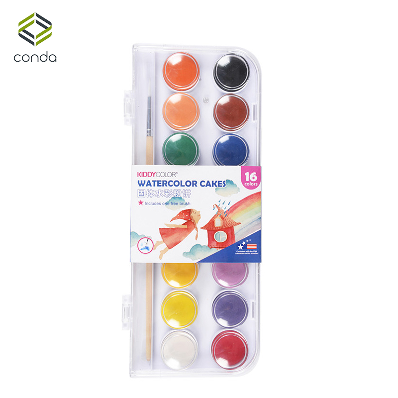 Conda Solid Watercolor Paints 16/36 Colors/Set with Paint Brush Painting Pigment Portable Plastic Box Travel For Kids
Conda Solid Watercolor Paints 16/36 Colors/Set with Paint Brush Painting Pigment Portable Plastic Box Travel For Kids