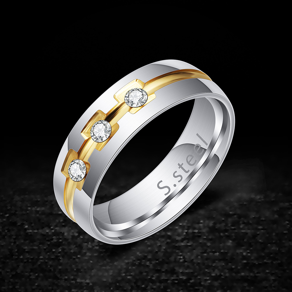 Band Rings Jewelry New Fashion Unisex High Quality Zircon Cluster Ring Luxury Exqusite Titanium Steel Geometric Circle Rings, Silver
Band Rings Jewelry New Fashion Unisex High Quality Zircon Cluster Ring Luxury Exqusite Titanium Steel Geometric Circle Rings, Silver