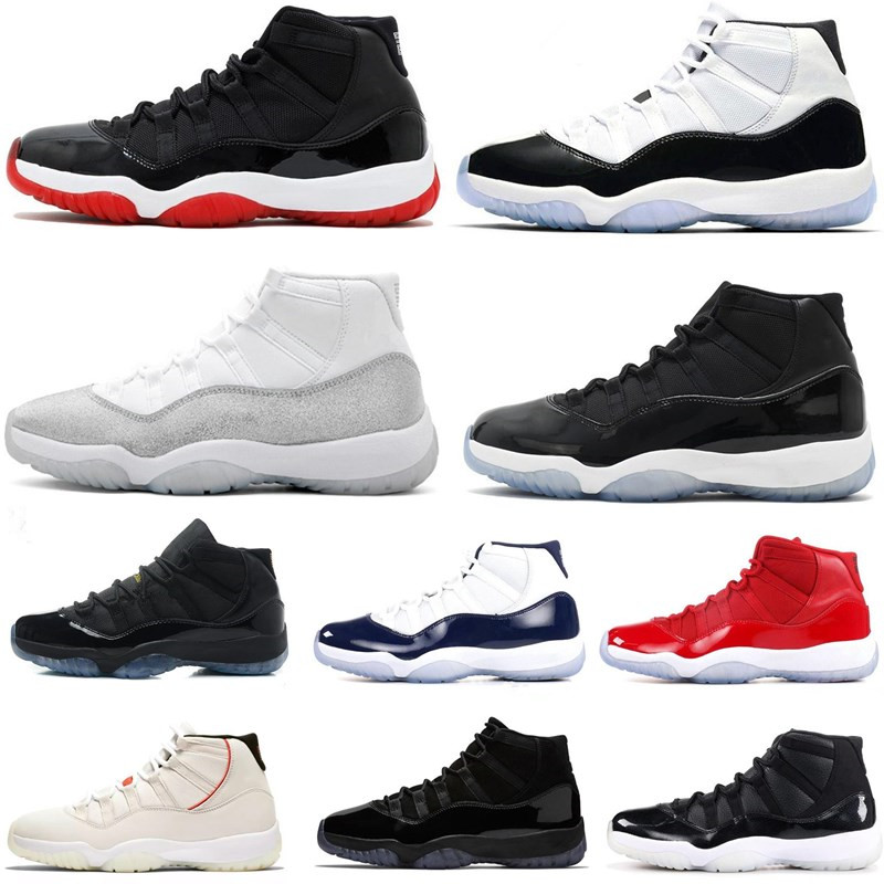 11s Bred Men Women Basketball Shoes 11 Concord Metallic Silver Cap And Gown Gamma Blue Space Jam Trainers Sports Sneakers Shoe Man, White;red
11s Bred Men Women Basketball Shoes 11 Concord Metallic Silver Cap And Gown Gamma Blue Space Jam Trainers Sports Sneakers Shoe Man, White;red