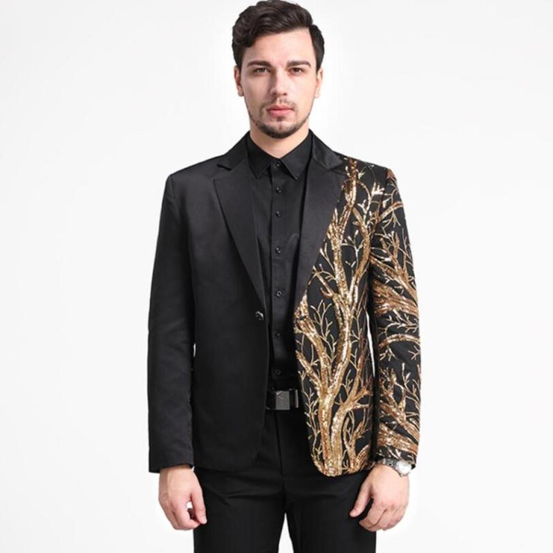 Mens Black Sequin Slim Blazer Hip Hop Stage Singers Prom Dress Suit Ceremonial Host Casual Suit
Mens Black Sequin Slim Blazer Hip Hop Stage Singers Prom Dress Suit Ceremonial Host Casual Suit
