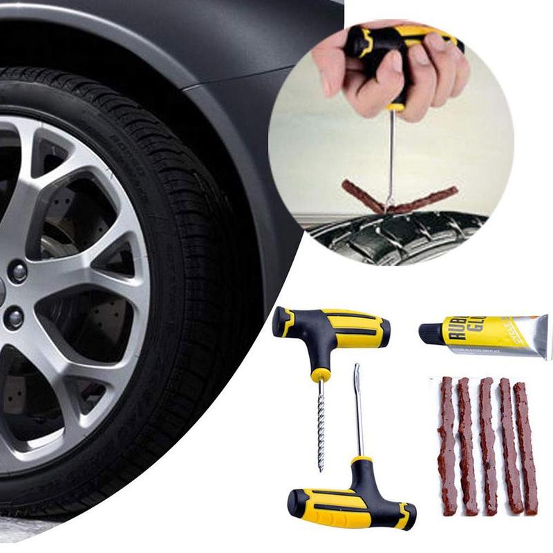 1 Set Car Tire Repair Tools Emergency Tubeless Tyre Tire Puncture Repair Tool Kit Motorcycle Auto Puncture Quick Fix Tools
1 Set Car Tire Repair Tools Emergency Tubeless Tyre Tire Puncture Repair Tool Kit Motorcycle Auto Puncture Quick Fix Tools