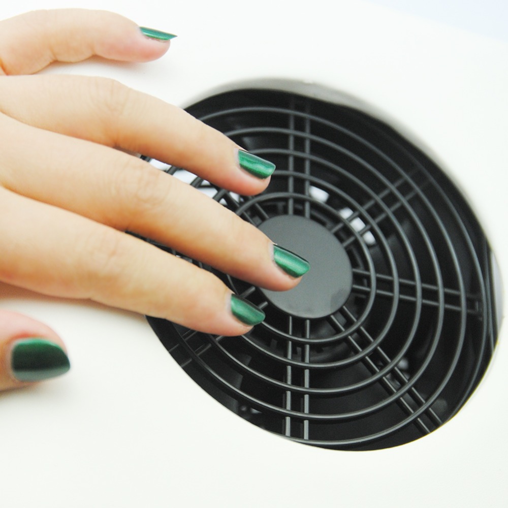 Nail Art Vacuum Cleaner for Gel Polish Glue Nail Fan Dust Suction Collector Manicure for Nail art Manucure Machine Pedicure Tool