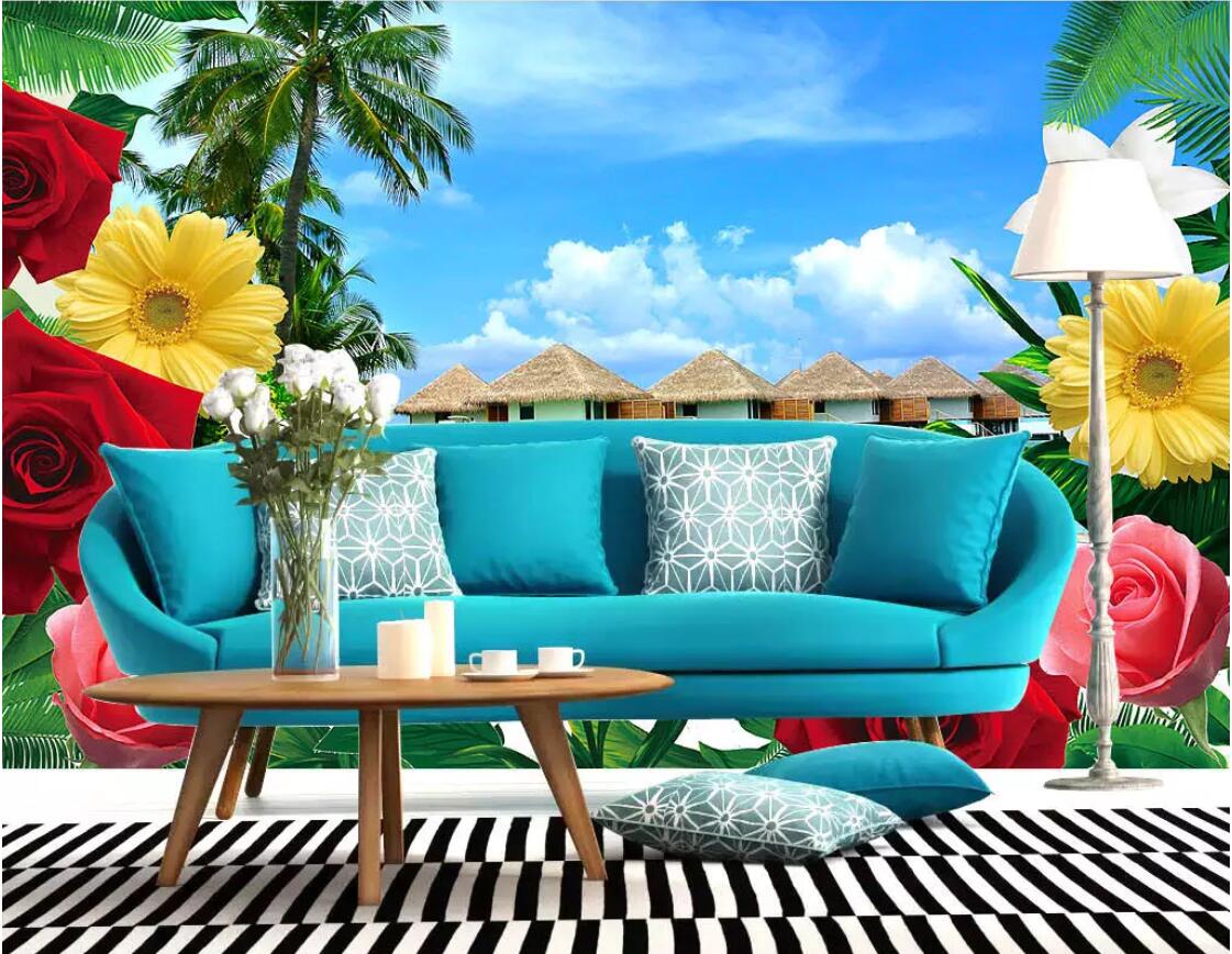 3d wallpaper custom photo mural Rose flower green leaves pleasant beach nature landscape background wallpaper home decor wall art pictures, Non-woven fabric
3d wallpaper custom photo mural Rose flower green leaves pleasant beach nature landscape background wallpaper home decor wall art pictures, Non-woven fabric