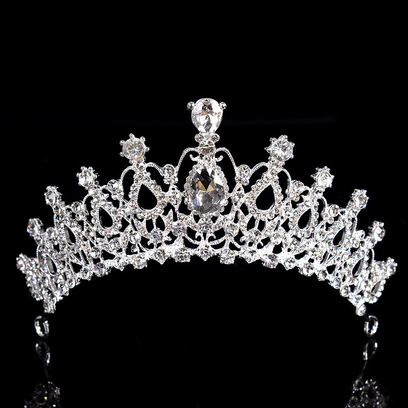 Fashion Silver Crystal Tiaras And Crowns Bridal Rhinestone Wedding Hair Jewelry For Women Princess Queen Diadem Hair Accessories Pageant, White;golden
Fashion Silver Crystal Tiaras And Crowns Bridal Rhinestone Wedding Hair Jewelry For Women Princess Queen Diadem Hair Accessories Pageant, White;golden