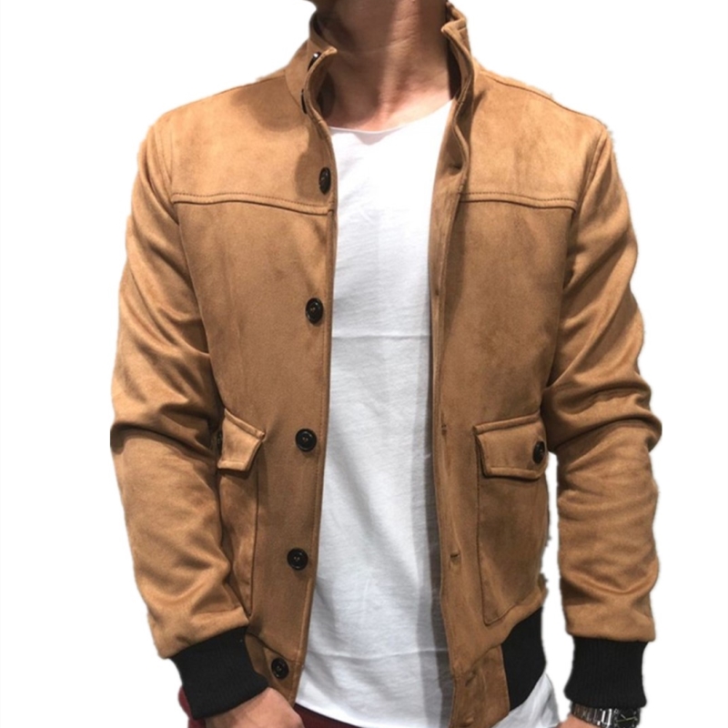 2019 Autumn Men Jacket Fashion Solid Stand Collar Jackets Male Causal Pockets Button Outerwear Windbreak Coat Plus Size, Black
2019 Autumn Men Jacket Fashion Solid Stand Collar Jackets Male Causal Pockets Button Outerwear Windbreak Coat Plus Size, Black
