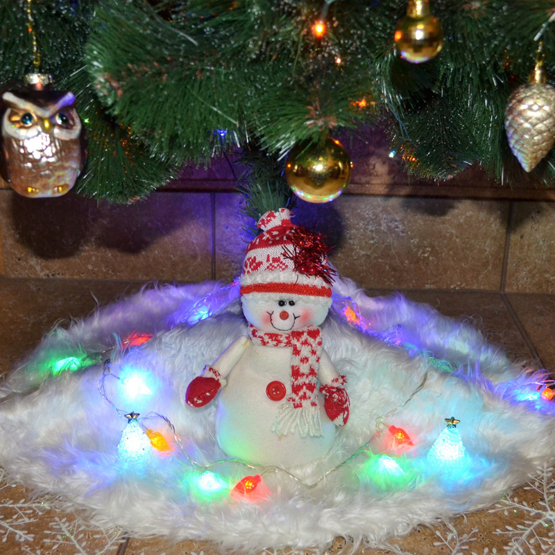 1PC Creative White Plush Christmas Tree Skirts Fur Carpet Xmas Decoration New Year Home Outdoor Decor Event Party Tree Skirts
1PC Creative White Plush Christmas Tree Skirts Fur Carpet Xmas Decoration New Year Home Outdoor Decor Event Party Tree Skirts