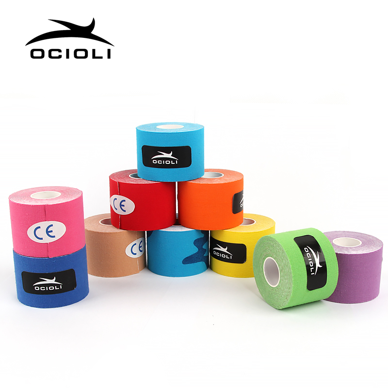 20 Rolls Good Quality Kinesiotape Athletic Tapes Kinesiology Tape Sport Taping Strapping Football Exercise Muscle Kinesiotaping