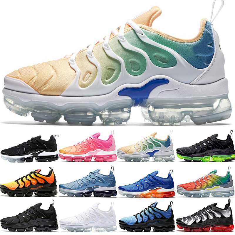 Cheap TN PLUS Mens Women Running Shoes Sunset BE TRUE Yellow Triple Black White Hyper Red Men Trainer Sport Sneaker Size 5.5-11
Cheap TN PLUS Mens Women Running Shoes Sunset BE TRUE Yellow Triple Black White Hyper Red Men Trainer Sport Sneaker Size 5.5-11