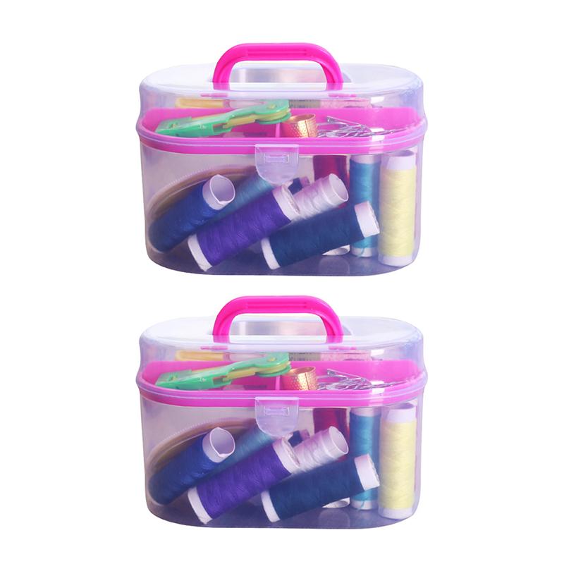 2 Boxes of Sewing Suit Portable Durable Practical Handy Sewing Thread Stitch Tools for Home
2 Boxes of Sewing Suit Portable Durable Practical Handy Sewing Thread Stitch Tools for Home