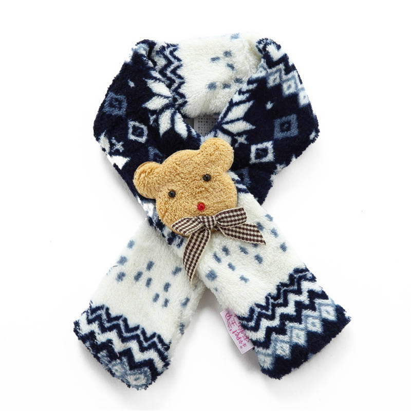 Pet Christmas Scarf Winter Soft Warm Xmas Snowflake Pattern Neck Scarf for Dogs and Cats Pets Christmas Decoration Supplies