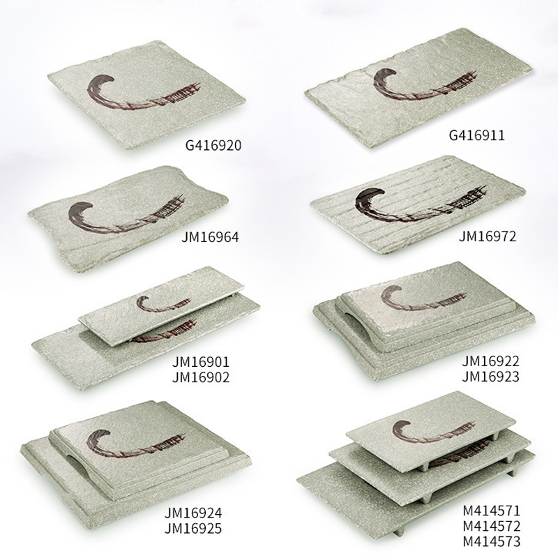 Western Restaurant Rectangle Flat Plate Imitation Porcelain Tableware Sushi Dish A5 Melamine Dinnerware Dinner Plate
Western Restaurant Rectangle Flat Plate Imitation Porcelain Tableware Sushi Dish A5 Melamine Dinnerware Dinner Plate