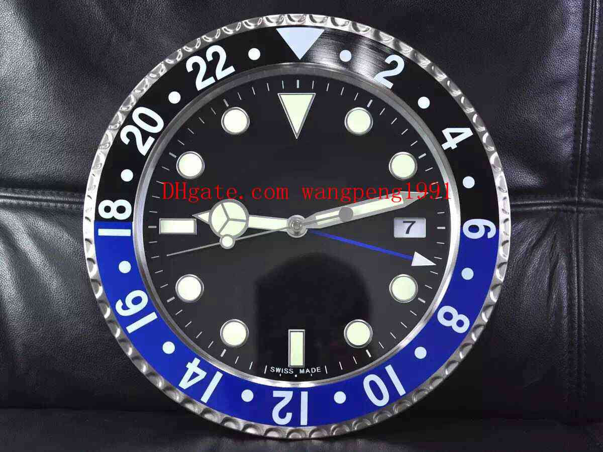 8 colors High Quality Wall Clock GMT 116710 126710 116710LN 116719 116718 Wall Clock 34CM x 5CM 3KG Quartz Electronic Blue Luminescent Clock
8 colors High Quality Wall Clock GMT 116710 126710 116710LN 116719 116718 Wall Clock 34CM x 5CM 3KG Quartz Electronic Blue Luminescent Clock