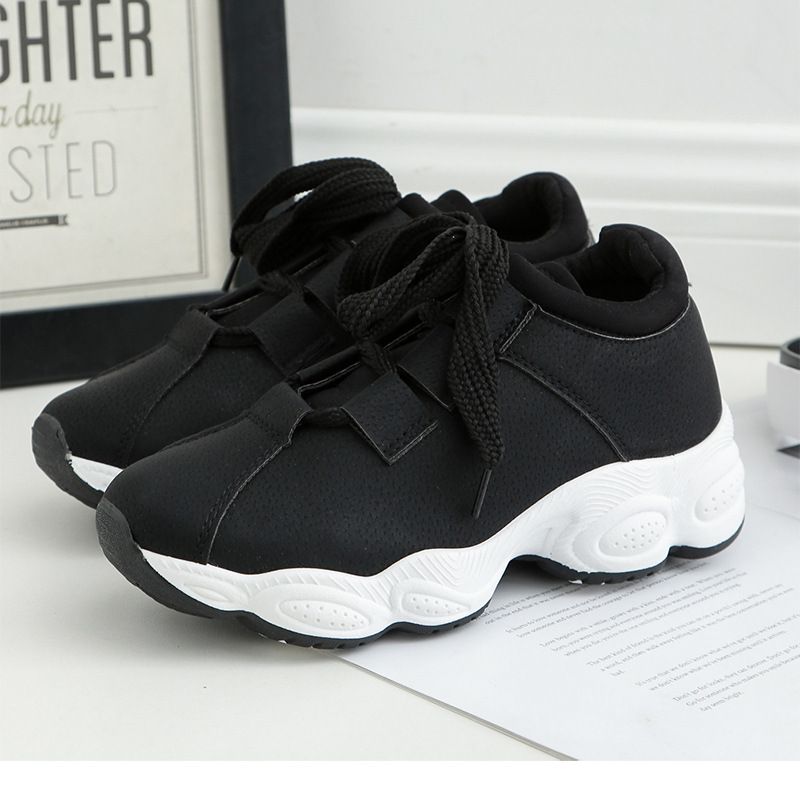 2019 Fashion spring new ins super fire casual shoes female Korean students wild single shoes tide, Grey
2019 Fashion spring new ins super fire casual shoes female Korean students wild single shoes tide, Grey