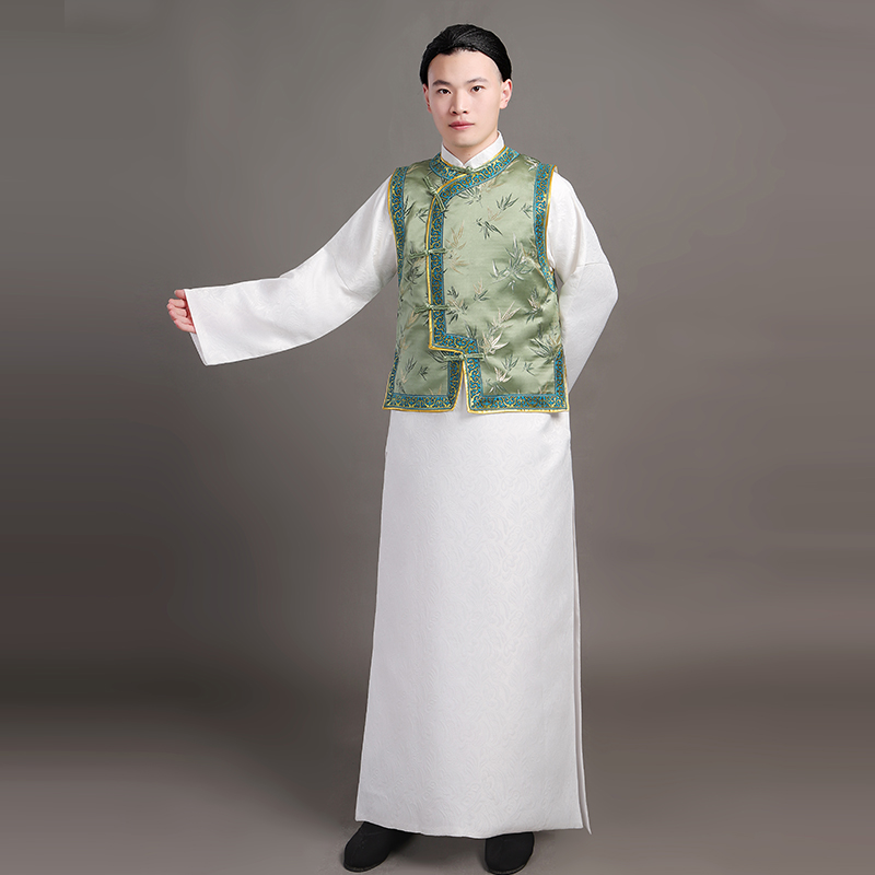 Chinese Style Ancient Costume the Qing dynasty prince Gown Traditional ethnic clothing Tang Suit For Men TV film stage wear
Chinese Style Ancient Costume the Qing dynasty prince Gown Traditional ethnic clothing Tang Suit For Men TV film stage wear