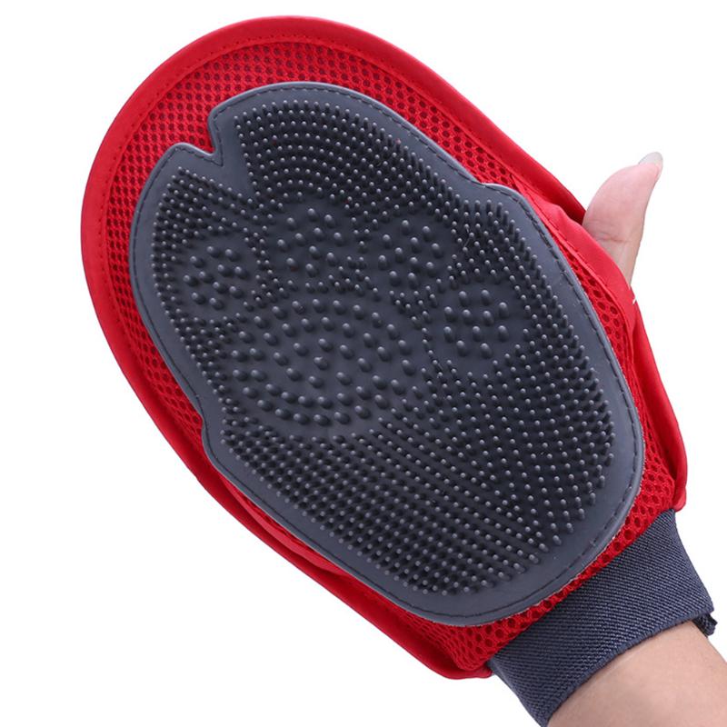Pet Cat Dog Comfortable Grooming Glove Cleaning Bathing Shower Brush Glove for Animal Dog Pet Hair Gloves Combs, Red
Pet Cat Dog Comfortable Grooming Glove Cleaning Bathing Shower Brush Glove for Animal Dog Pet Hair Gloves Combs, Red