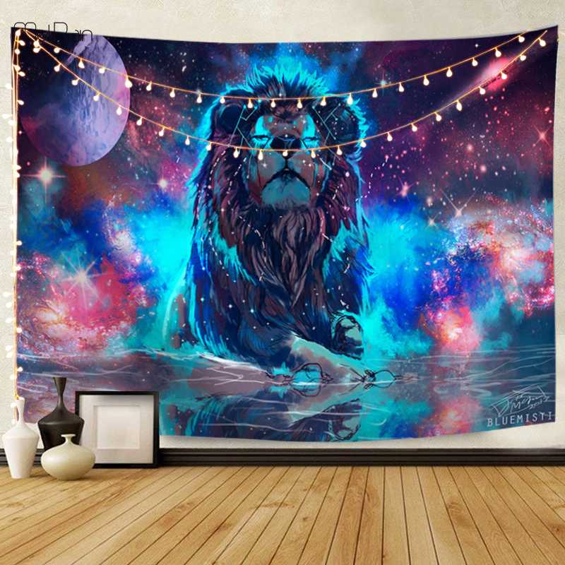 Starry Sky Lion Wall Tapestry Home Decorations Colorful Wall Hanging for Living Room Tapestries Year Carpet for Bedroom New
Starry Sky Lion Wall Tapestry Home Decorations Colorful Wall Hanging for Living Room Tapestries Year Carpet for Bedroom New