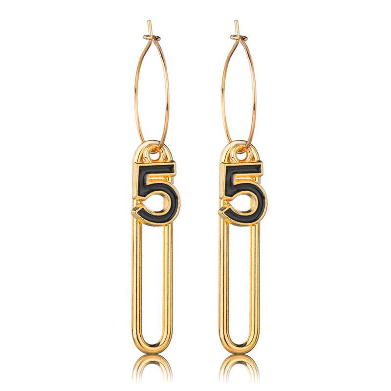 Charm Roman Numeral Paperclip Hoop Earrings For Women Gold Color Alloy Strip Exquisite Modern Creative Gift Jewelry
Charm Roman Numeral Paperclip Hoop Earrings For Women Gold Color Alloy Strip Exquisite Modern Creative Gift Jewelry