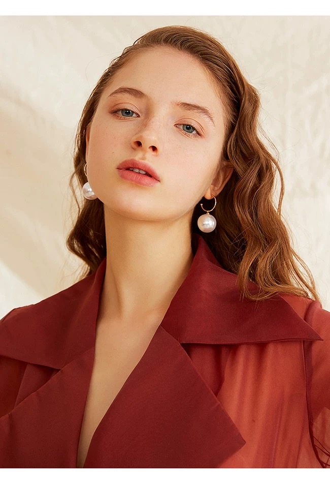 Fashion- spring and summer new listing marine series pearl short earrings female ladies temperament suitable for banquet