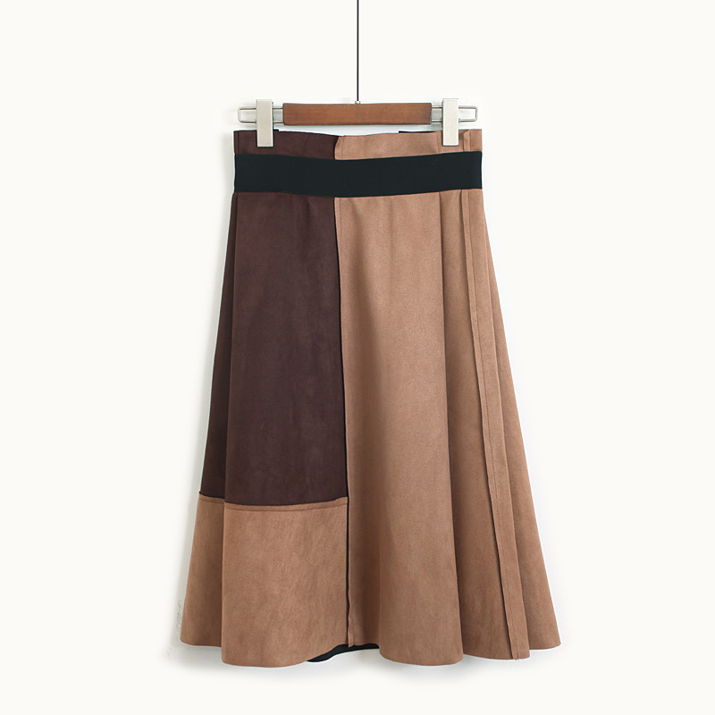 ZCWXM 2020 Women Suede Midi Skirt Autumn Winter High Waist Vintage Patchwork Pleated Elegant Ladies Skirt Femininas, Green
ZCWXM 2020 Women Suede Midi Skirt Autumn Winter High Waist Vintage Patchwork Pleated Elegant Ladies Skirt Femininas, Green
