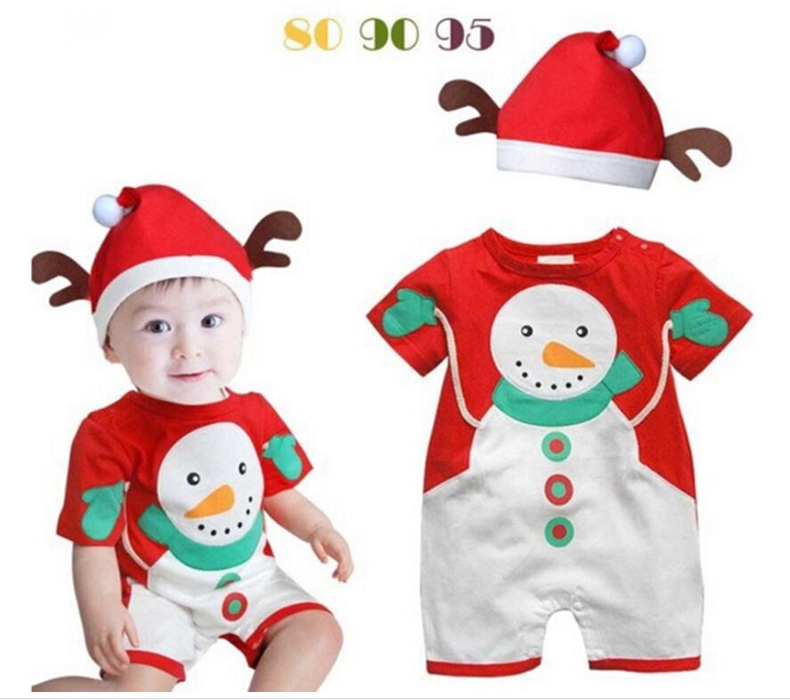 INS Baby Christmas Short Sleeve Cotton Romper Set Two Pieces Boys Girls O-Neck Jumpsuit with Hat Kids Toddler Clothes KD 011, As picture
INS Baby Christmas Short Sleeve Cotton Romper Set Two Pieces Boys Girls O-Neck Jumpsuit with Hat Kids Toddler Clothes KD 011, As picture